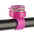 Load image into Gallery viewer, Crazy Safety Bicycle bell Pink Dinosaur bicycle bell