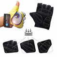 Load image into Gallery viewer, Crazy Safety Bicycle gloves Cycling gloves with reflective eyes