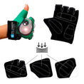 Load image into Gallery viewer, Crazy Safety Bicycle gloves Cycling gloves with reflective eyes
