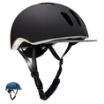 Load image into Gallery viewer, Crazy Safety Bicycle helmet Black / M (53-59cm) METRO urban bicycle helmet with light