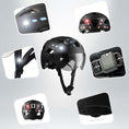 Load image into Gallery viewer, Crazy Safety Bicycle helmet Matte black / L (55cm-61cm) Willow e-bike bicycle helmet