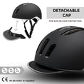 Load image into Gallery viewer, Crazy Safety Bicycle helmet METRO urban bicycle helmet with light