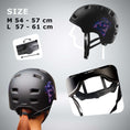Load image into Gallery viewer, Crazy Safety Bicycle helmet RAMPAGE skater bicycle helmet - Jungle