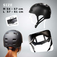 Load image into Gallery viewer, Crazy Safety Bicycle helmet RAMPAGE skater bicycle helmet - Urban