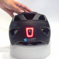Load and play video in Gallery viewer, Crazy Safety Kids’ Bicycle Helmet Featuring a Powerful Rechargeable Rear Light, Perfect for Children Aged 6 to 12 Years