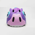 Laad en speel video in Galerijweergave, Purple Pony Bicycle Helmet for Children, Combining Fun, Comfort, and Reliable Safety – Crazy Safety