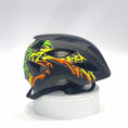 Load and play video in Gallery viewer, Crazy Safety Kids’ Bicycle Helmet Featuring a Powerful Rechargeable Rear Light, Perfect for Children Aged 6 to 12 Years