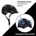 Load image into Gallery viewer, Aero urban bicycle helmet
