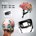 Load image into Gallery viewer, RAMPAGE skater bicycle helmet - Belle
