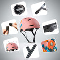 Load image into Gallery viewer, RAMPAGE skater bicycle helmet - Belle
