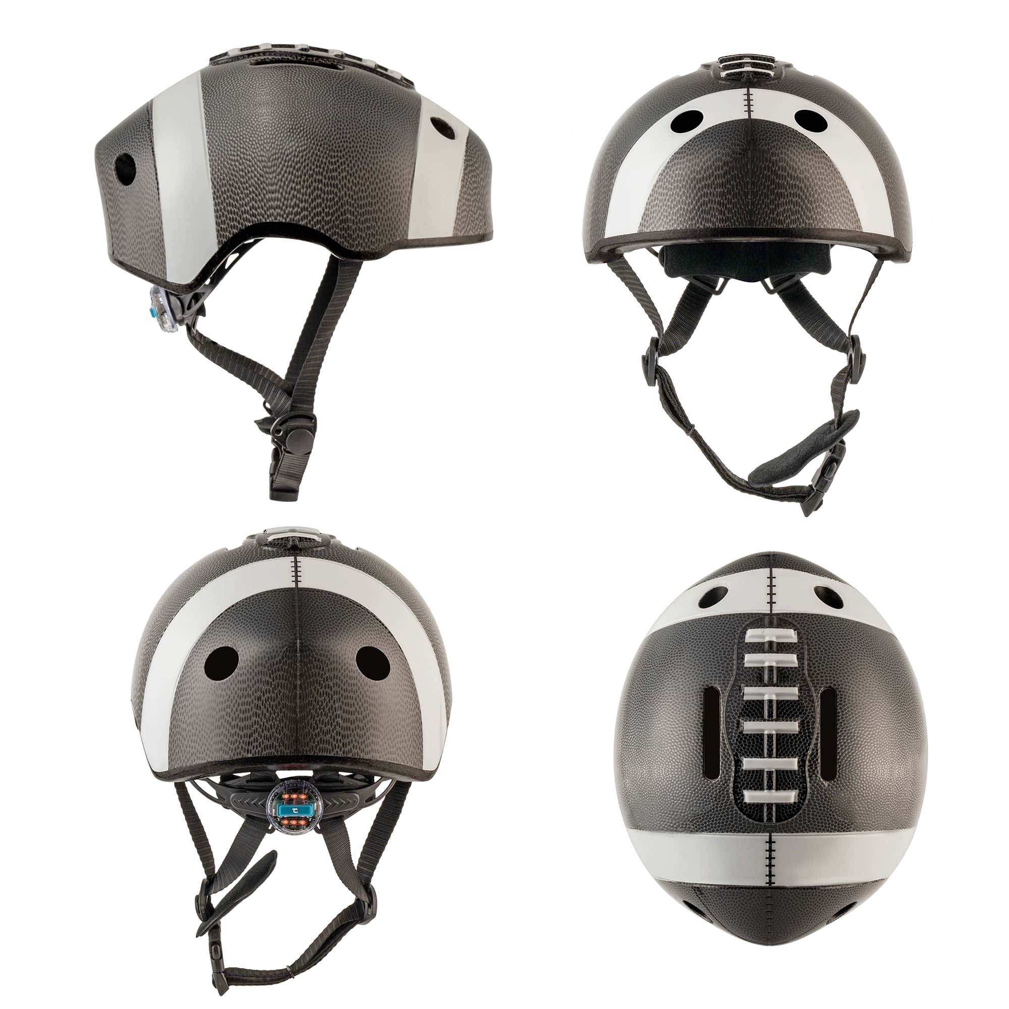 American football bicycle helmet