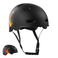 Bild in Galerie-Betrachter laden, Crazy Safety Bicycle helmet Black splash / L (57-61cm) RAMPAGE skater bicycle helmet - Urban
