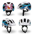 Laad afbeelding in Galerij weergave, Crazy Safety Bicycle helmet Graffiti Splash children's helmet with light
