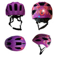 Laad afbeelding in Galerij weergave, Crazy Safety Bicycle helmet Heartbeat Stripes children's helmet with light
