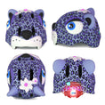 Laad afbeelding in Galerij weergave, Crazy Safety Bicycle helmet Leopard bicycle helmet
