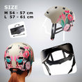 Laad afbeelding in Galerij weergave, Crazy Safety Bicycle helmet RAMPAGE skater bicycle helmet - Belle
