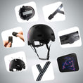 Bild in Galerie-Betrachter laden, Crazy Safety Bicycle helmet RAMPAGE skater bicycle helmet - Jungle
