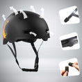 Laad afbeelding in Galerij weergave, Crazy Safety Bicycle helmet RAMPAGE skater bicycle helmet - Urban
