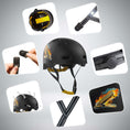 Load image into Gallery viewer, Crazy Safety Bicycle helmet RAMPAGE skater bicycle helmet - Urban
