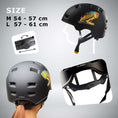 Bild in Galerie-Betrachter laden, Crazy Safety Bicycle helmet RAMPAGE skater bicycle helmet - Urban
