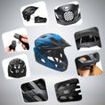 Bild in Galerie-Betrachter laden, Crazy Safety Bicycle helmet TITAN fullface bicycle helmet
