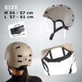 Load image into Gallery viewer, Crazy Safety Bicycle helmet Vertigo urban bicycle helmet with front and rear lights
